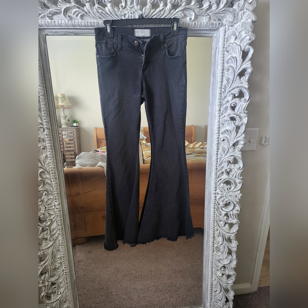 Free People Super Bell Bottom Jeans